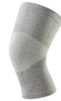 Rodillera de bambú gris claro